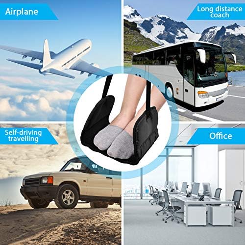 Подножје за подножје на авионот - Одморот за одмор на нозете, додатоци за патувања во авионите, без пригодување на ногата за