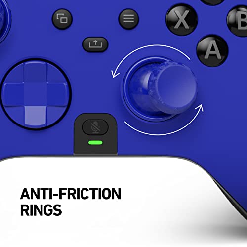 СКУФ Инстинкт Отстранлива Предна Плоча, Xbox Серија X|S и Xbox Еден Контролер Дизајн На Боја-Сина