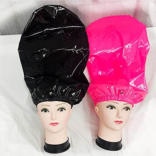 Генерички џамбо или големо капаче за туширање со копче - хауба за коса со Snap, Pink, XL