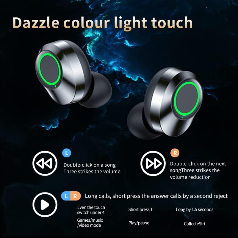 Волт Плус ТЕХНОЛОШКИ Безжичен V5. 3 LED Pro Слушалки Компатибилен Со Вашиот Samsung Galaxy S6 Edge IPX3 Bluetooth Вода &засилувач;