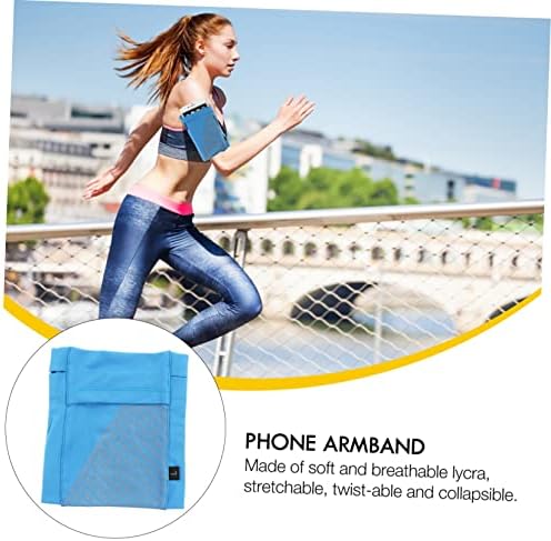 Clispeed Arm телефонска торба што работи со рака, трчање на рака 3 парчиња на отворено за вежбање, вежбање торбичка торбичка