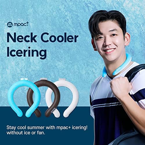 MPAC+ COLEOR на вратот | Завртки за ладење на вратот, цевка за ладење на вратот - личен климатик со гел мраз пакет за активности
