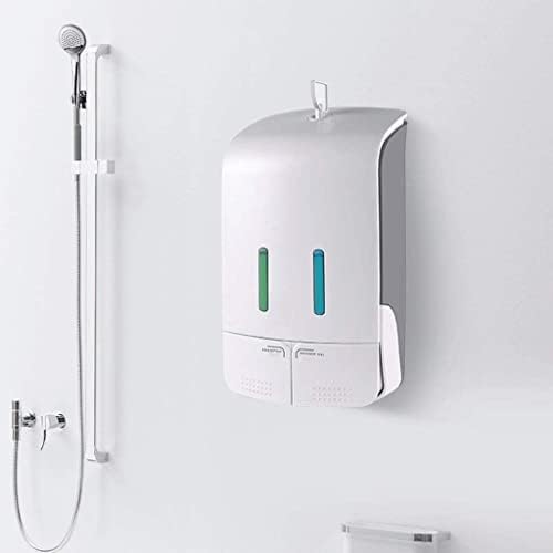 DVTEL Wallид монтиран шампон гел за туширање за туш за туширање за сапун за сапун 550мл*2 погоден за бања