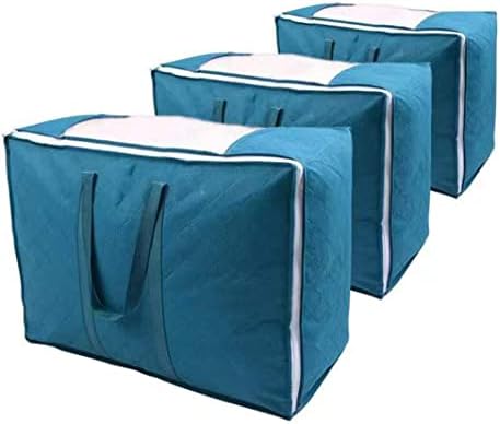 Организација на ткаенини и контејнери за отпадоци за складирање облека Облека за стабилна кутија со рачка ziplock капаци удобности ќебени
