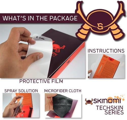 Заштитник на екранот Skinomi компатибилен со Lenovo Tab 2 Clear Techskin TPU Anti-Bubbul HD HD филм