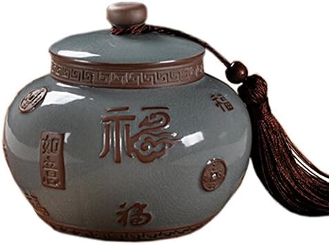 Феникс Чудо од кинески чај чај чај сад/закуска тенџере со чај чај, тегла за складирање, 750 мл