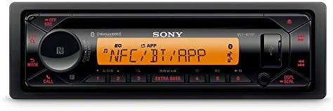 Sony MEX-M72BT Морски Bluetooth/Цд Приемник &засилувач; Рачка Бар Контрола Интерфејс Компатибилен Со харли 1998-2013