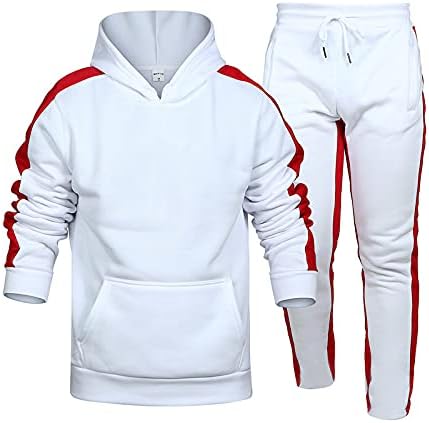 Tracksuit Men Manid Hooded Sweatshirts + Панталони пулвер сетови есенски спортска облека пролетна обична надворешна облека спортови