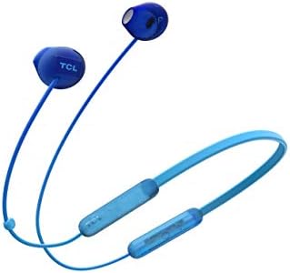 TCL SOCL200BT Безжични Слушалки Bluetooth Слушалки со Драјвери За Звучници од 12,2 мм За Богат Бас И Јасен Звук, Вграден Микрофон-Океан Сино