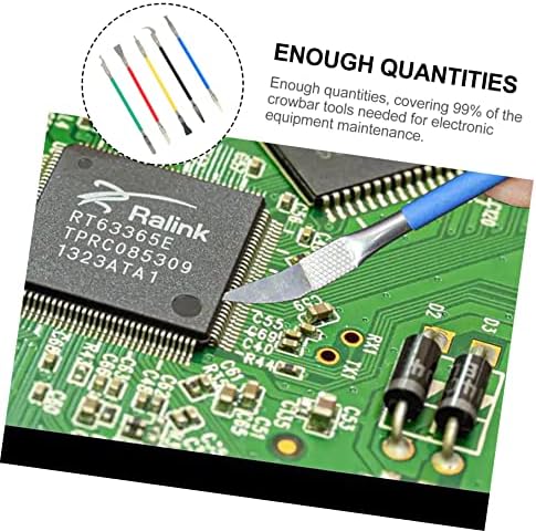 Uldigi 5pcs Поправка налепници Компјутери за електроника Одржување Отворање на отворање на таблети за шипки за комплет за мобилни