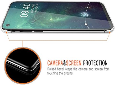 Eouine за Samsung Galaxy S20 Fe 5G кутија, телефонски случај транспарентен јасен со шема ултра тенок отпорен на шок -отпорен мек гел TPU Силиконски
