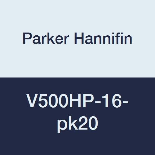 Паркер ХАНИФИН V500HP-16-pk20 Индустриски Топчест Вентил, Делрин Молибден Дисулфид Печат, 6000 psi, 1 Женска Нишка x 1 Женска Нишка, Јаглероден