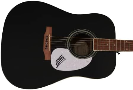 Jordanордан Дејвис потпиша автограм со целосна големина Гибсон епифон Акустична гитара Б/Jamesејмс Спенс автентикација JSA COA - Суперerstвезда