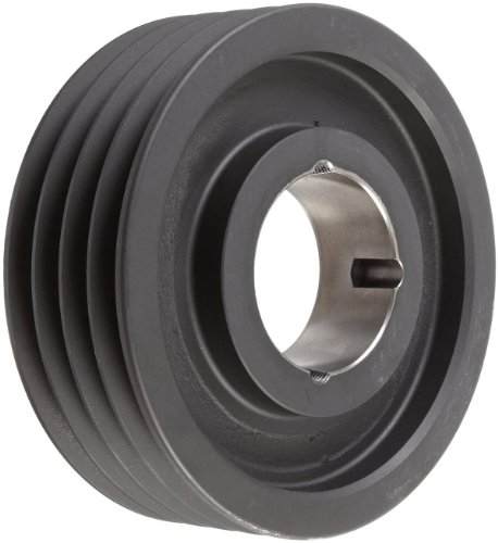 TL SPC475X4.3535 Ametric Metric 475 mm Outside Diameter, 4 Groove SPC/22 Dynamically Balanced Cast Iron V-Belt Pulley/Sheave,for