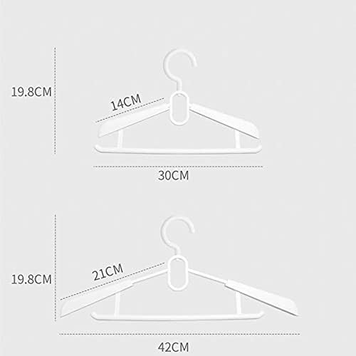 Стандардни закачалки за Нокир, пластични закачалки од 5 пакувања за гардероба, нема ознаки на ширина на рамото, без испакнатост,