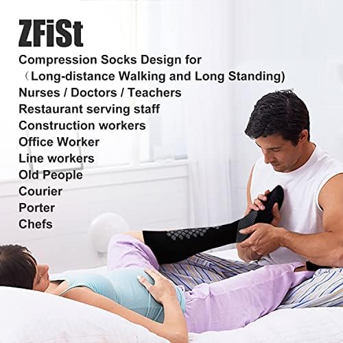 ZFIST 2/5 Компресија чорап 20-30mmhg медицинска сестра едем едем