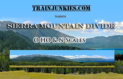 Поделбата на планината Sierra Model N Scale Model Raildrop