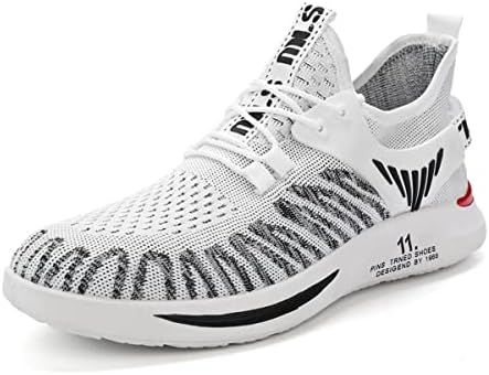 Машки чевли за чевли модни обични спортови тренери за џогирање на салата Атлетска удобна лесна патики што не се лизгаат
