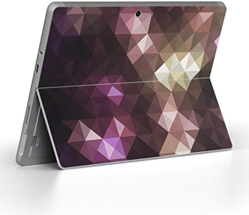 Декларална покривка на igsticker за Microsoft Surface Go/Go 2 Ultra Thin Protective Tode Skins Skins 002250 Pattern Patember Pink