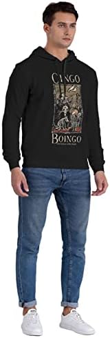 Скелетите на Оинго Боинго во плакарот Худи машка машка екипа на екипажот на вратот пријатна спортска маичка за џемпери, пукач