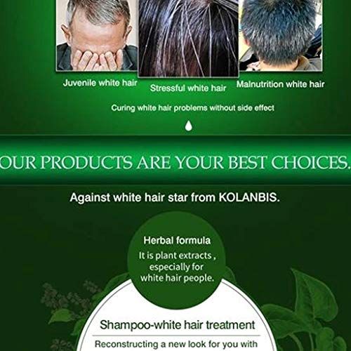 Инодоз 300 мл шампон коса коса билки молекуларна -греј -гајр за нега на коса вегански климатик во боја третирана