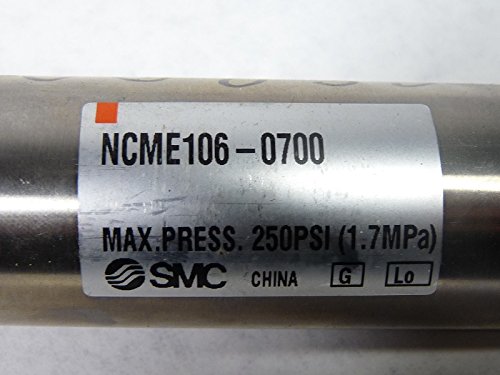 SMC NCME106-0700 ACTUATOR - NCM CORNER COLDINER CYLINDER FAMILY 1 1/16 NCM Double -Acting - CYL, AIR