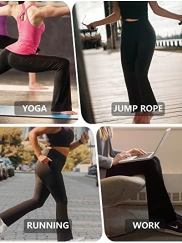 Женски подигање јога панталони од распрскувачки хеланки меки високи половини обични бутари за вежбање обични салата за трчање