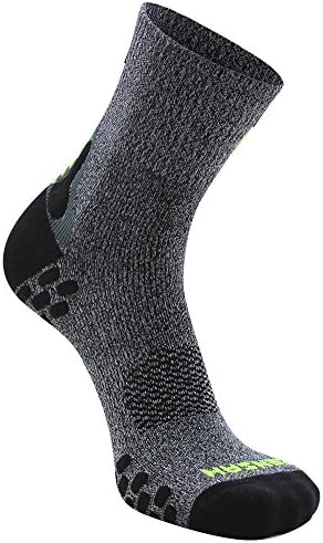 Чорапи за трчање со 3Д со 3Д - влага за влага, постепено, анти -бластер, атлетски чорап на глуждот за мажи и жени