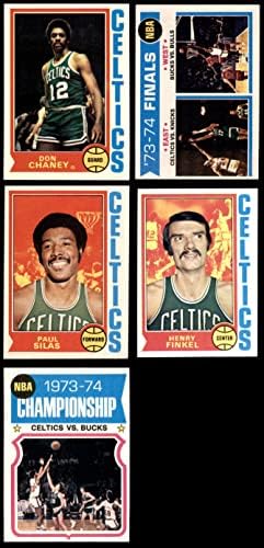 1974-75 Тимот на Топс Бостон Селтикс го постави Бостон Селтикс/Бакс НМ Селтикс/Бакс