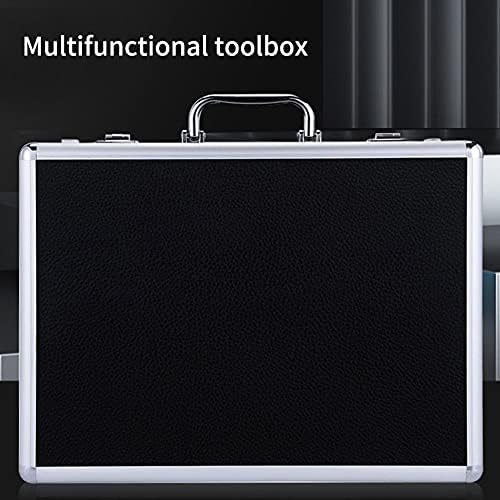 Кутија за алатки за фризер, преносен бербер куфер Двоен код за заклучување за складирање на алатки за фризури убаво конструирано