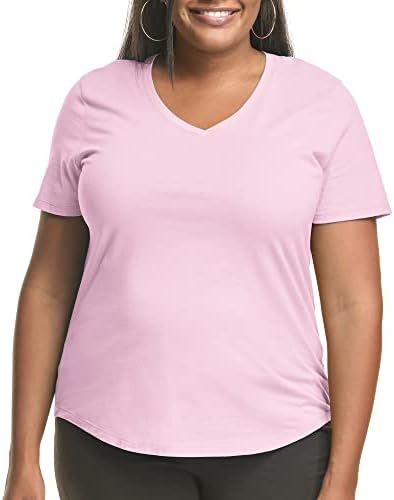 Само мојата големина женска маица, плус големина на кратки ракави со големина на вратот, JMS плус кошула со големина за жени, женска