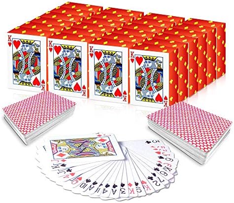 Гами Мини Карти За Играње-Пакет Од 20 Палуби-Покер Картички - Минијатурен Сет Картички Од 1,5 Инчи - Мали Картички За Игри Во Казино За Деца и Возрасни-Одличен Подарок З