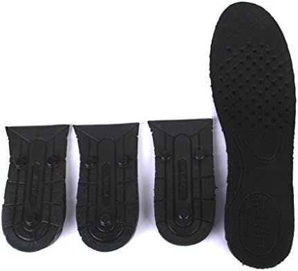 Унисекс 4-Слојни Влошки За Зголемување На Висината Влошки За Чевли Вметнува Лифтови за Потпетици 8,5 см