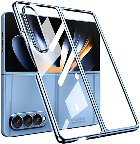 Miimall Компатибилен За Samsung Galaxy Z Пати 4 Случаи Поликарбонат Отпорен На Удари Против Гребење Тенок Тенок Тврд Компјутер Браник