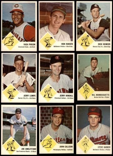 1963 Флеер Бејзбол комплетен сет 7 - НМ - Комплетни комплети за бејзбол