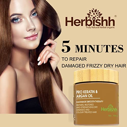 Herbishh C2 комбо со шампон боја шампон кафеав пакет од 2 + маска за коса 150gm - шампон за боја на коса за сива коса | Подарок сет за родители,