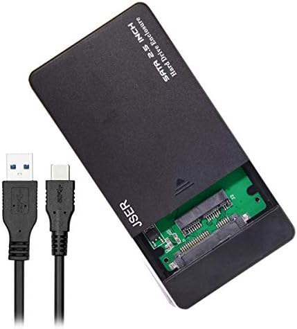 JSER USB 3.1 Тип-C USB-C до 1.8 Инчен Микро SATA 16pin 7+9 SSD За Надворешен Хард Диск Комплет 5Gbps