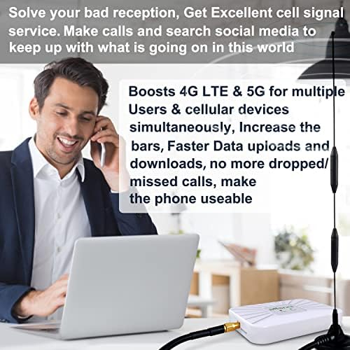 ATT мобилен телефон сигнал засилувач на мобилен AT & T сигнал засилувач 5G 4G LTE Band 12/17 ATT мобилен телефон Бустер АТТ ќелии засилувач