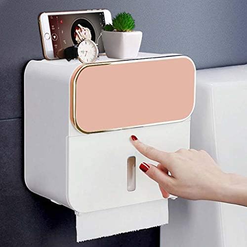 Држач за тоалетна хартија fxbza stand wallид монтирање без дупчење само лепило мултифункционален диспендер за хартија за бања