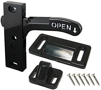 Комплет за заклучување на вратата на вратата на Spep.com RV со завртки - за кампер мотор или приколка за патувања