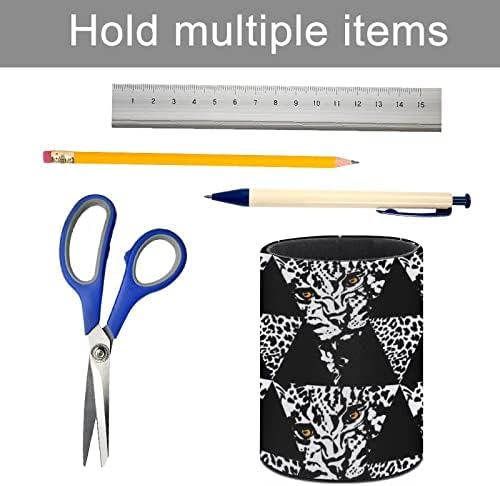 Модела за четки за мастило шема PU кожен молив држач за тркалезно пенкало за садови за складирање на кутија за складирање на кутија