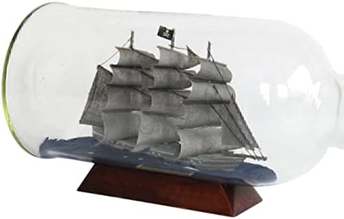 Хемптон наутички летачки холанѓанец модел брод во стаклено шише, 11 “