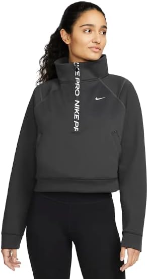 Nike Dri-Fit Women's'sенски 1/2-Zip тренинг врв
