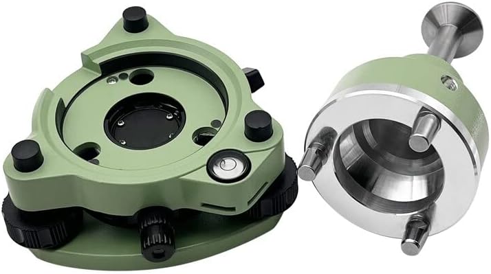 Зелена три-вилица Трибрах со оптички адаптер за опаѓање со адаптер за 5/8 конец