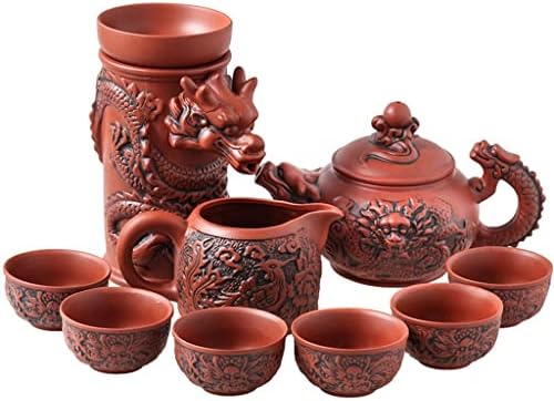 Чајник Зиша чај сет поставен рачно изработен котел виолетова глинеста пијалок костум Tieguanyin Travel