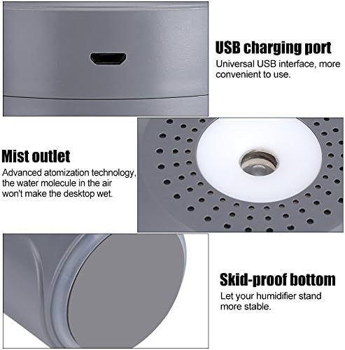LED USB Пренослив Распрскувач За Ладна Магла, Мини USB Овлажнител За Полнење Атомизатор За Домашна Канцеларија Во Спалната Соба