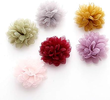 2 десетици 3Д самовила Цвет 4см голема апликација, шиење апликација за кастрење, декоративно лепенка во форма на цвет
