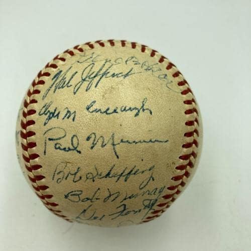 Најрано познат Ерни Бенкс пред дебитантот во 1953 година во Чикаго Кубс, потпишан бејзбол ЈСА - автограмирани бејзбол