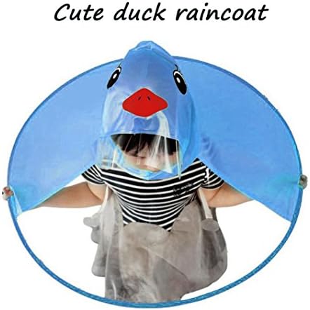 Grefer мантил, симпатичен дожд палто НЛО деца чадор капа Магични раце бесплатно мантил