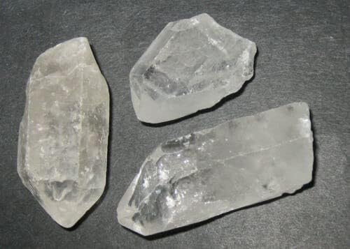 1 lb Груби чисти кварцни точки Камен рефус - суров чист кварц кристал - природни чисти кварцни кристали - лековити камења